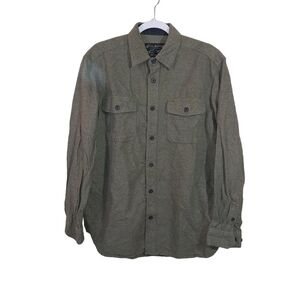 Grizzly Mountain Mens Long Sleeve Button Front Shirt